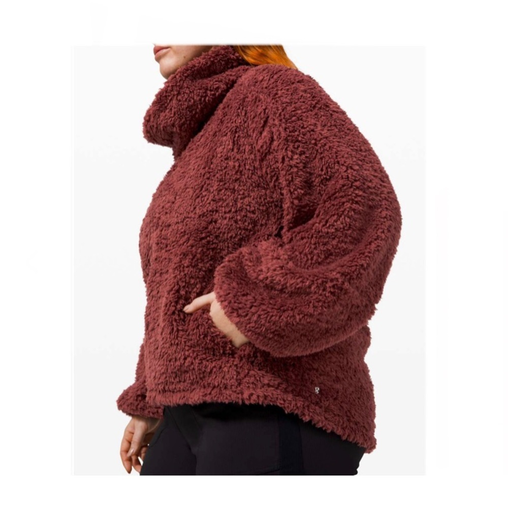 Lululemon warm restore Sherpa pullover size M/ L